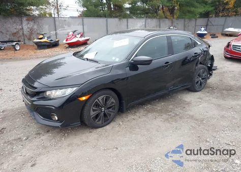 2018 Honda Civic Ex из США, поврежденный, VIN SHHFK7H61JU412578
